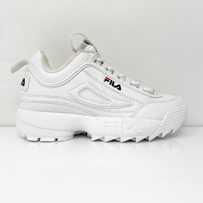 Fila Boys Disruptor 2 FW02945-111 Белая повседневная обувь Кроссовки Размер 1