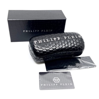 Pre-owned Philipp Plein New,  Sunglasses Plein The Skull Spp007 Col.528l Authentic In Gray