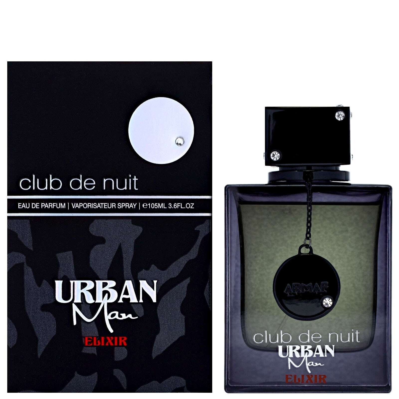 香水(男性用) ARMAF Club de Nuit Urban Man Elixir Armaf Club De Nuit Urban Man Elixir EDP Spray 3.6 Oz Cologne