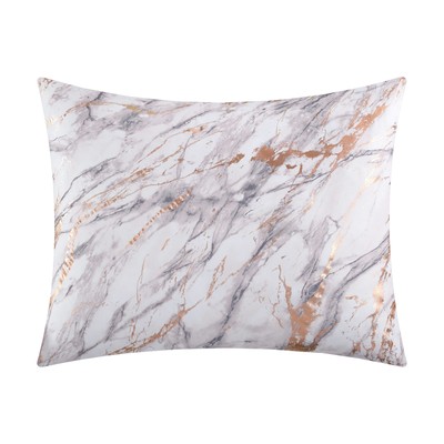Your Zone Metallic Marble Comforter Bedding Set, Twin/Twin XL, Rose Gold