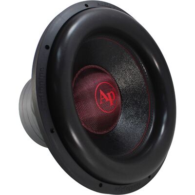 Audiopipe 15'' 1400W RMS Dual 2-Ohm Quad Stack Composite Cone Subwoofer