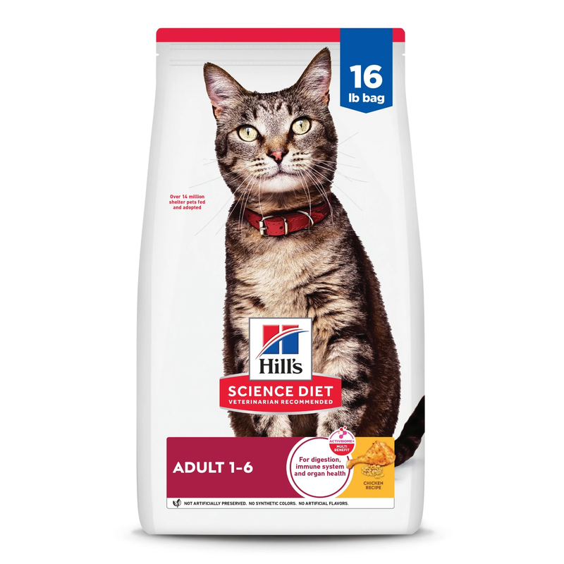 Chicken Dry Cat Food, 16Lb Bag