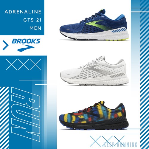

Brooks Adrenaline GTS 21 Runner Marathon Мужская спортивная обувь для бега по шоссе Pick1, Adrenaline Gts 21