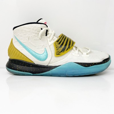 

Nike Boys Kyrie 6 CV5572-149 Белые кроссовки для баскетбола Размер 7Y, Белый, Kyrie 6