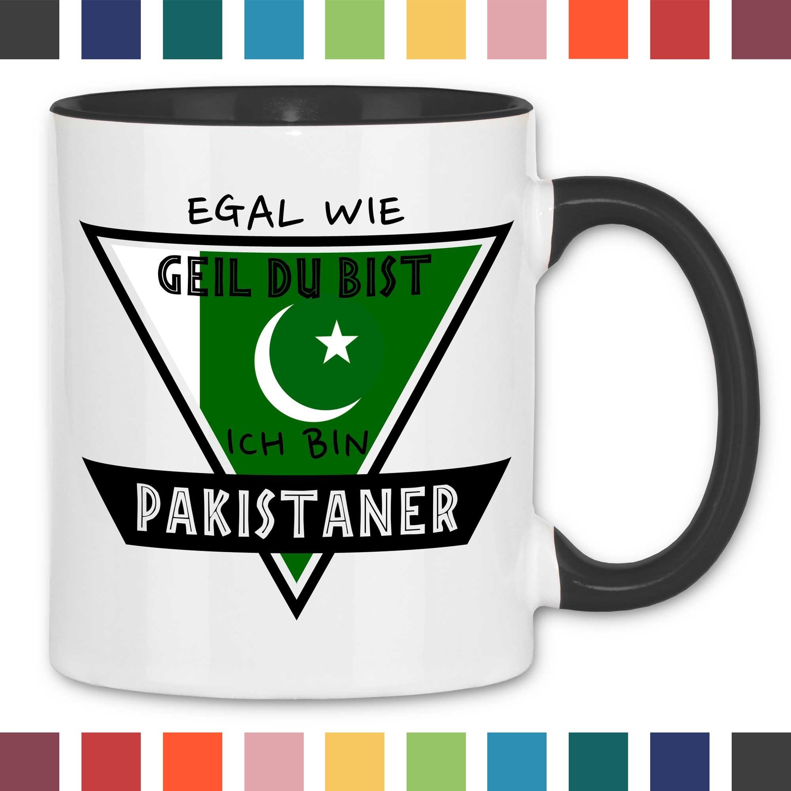 Custom-Tasse „Egal Wie Geil Du Bist, Ich Bin Russe“ – Persönlich Bedruckt, Spülmaschinenfest