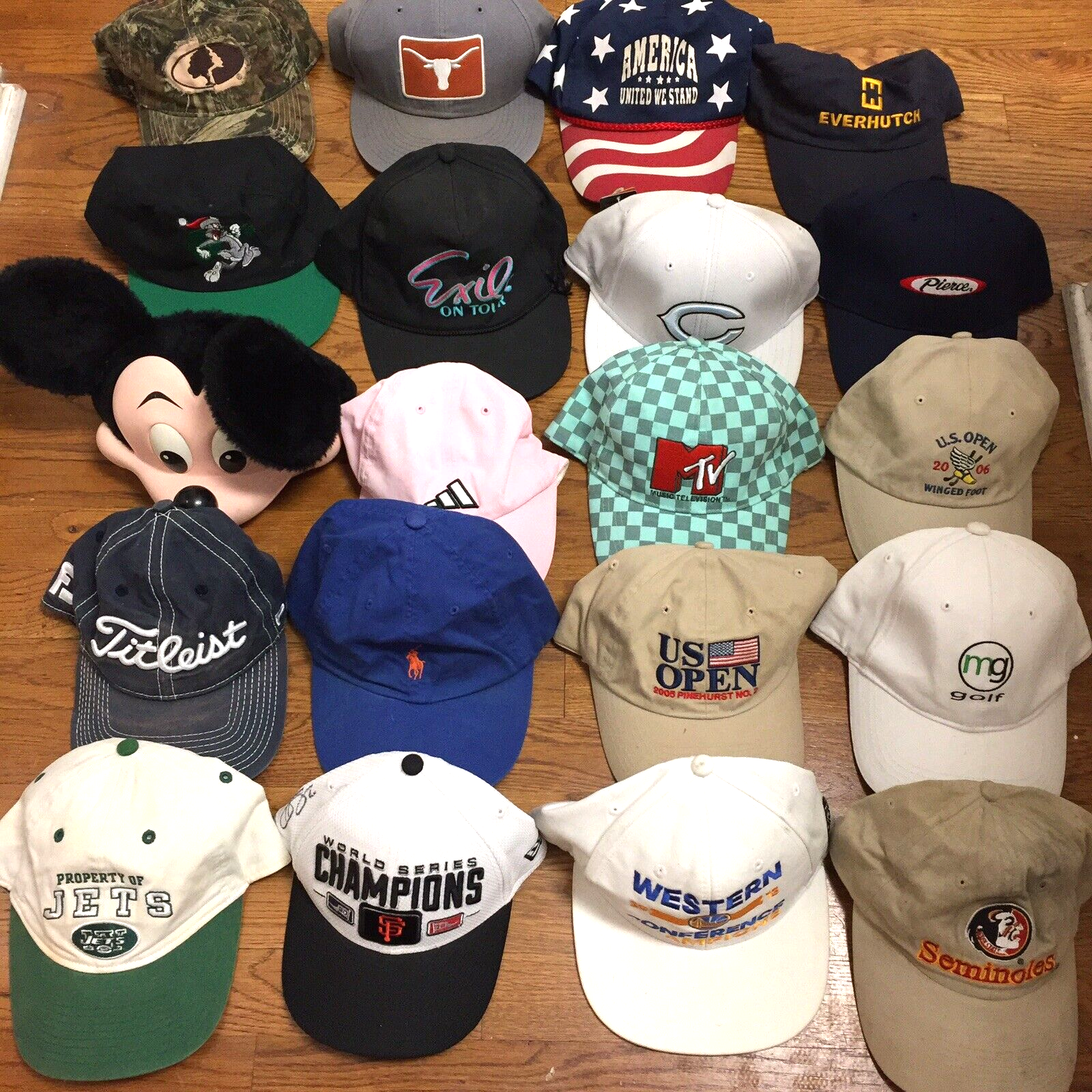 S Lot 20 Mix Baseball Sports Resale Wholesale Golf Work Ball Dad Cap O