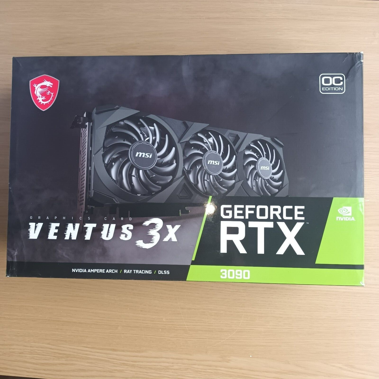 MSI GeForce RTX 3090 VENTUS 3X 24G OC Gaming Graphics Card - 24GB GDDR6X | eBay MSI GeForce RTX 3090 VENTUS 3X 24G OC Gaming Graphics Card - 24GB GDDR6X | eBay