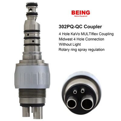 COXO Dental Fiber Optic High Speed Handpiece For KaVo MULTIflex Coupler 4 6 Hole