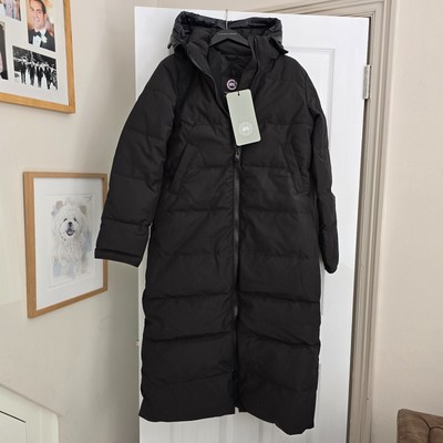 canada goose mystique parker size medium colour black-noir