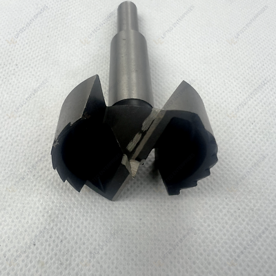 1-3/4" Steel Forstner Drill Bit for Wood - 3/8" Round Shank - T429B