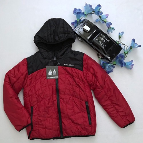 Eddie Bauer New Reversible Puffer Jacket Boy XS (5/6) | eBay