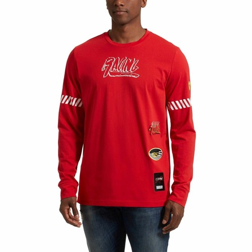 

[577217-01] Мужская футболка с длинным рукавом Puma Scuderia Ferrari SF Street, Красный