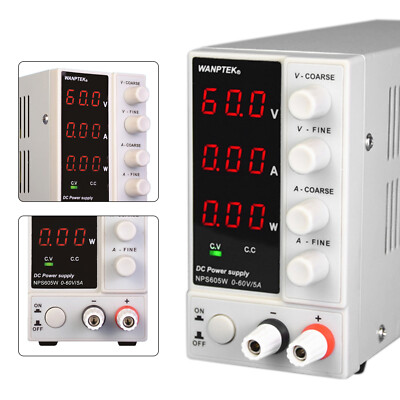 Linear Bench DC Power Supply Digital Display Constant Voltage Adjusted Lab