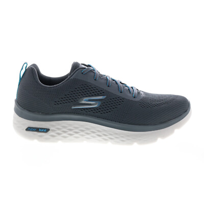 

Skechers Go Walk Hyper Burst 216071 Мужские серые кроссовки Lifestyle Обувь, Серый, Skechers Go Walk Hyper Burst