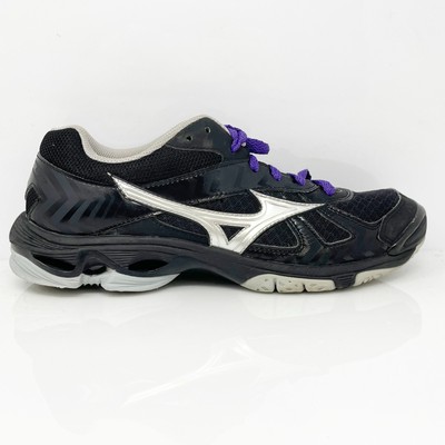 Женские кроссовки Mizuno Wave Bolt 7 430238 9073, черные, размер 9,5