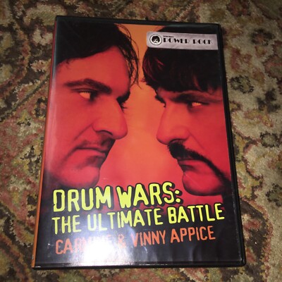 DRUM WARS The Ultimate Battle  Carmine & Vinny Appice DVD