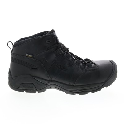 

Водонепроницаемые ботинки Keen Detroit XT+ 1023238 Мужские черные кожаные рабочие ботинки 15, Черный, Keen Detroit XT+ Waterproof Boot