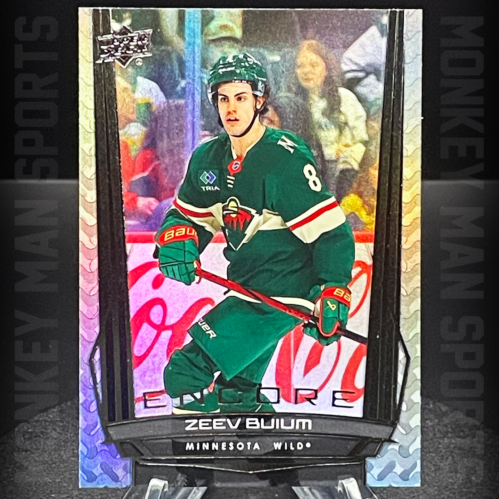 2025-26 UD Series 2 - Zeev Buium Rookie RC - ENCORE #E-103 WILD MINT