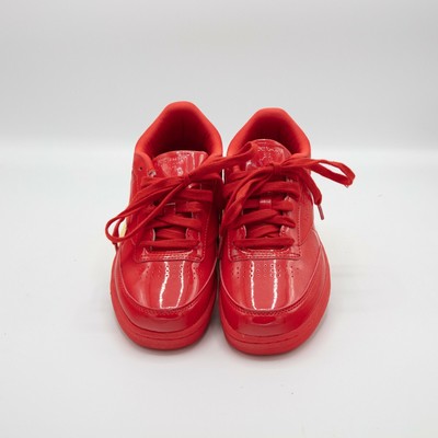 Brand New Cardi B Club C Low Tops Red Reeboks Lace Up Shoes Size 4.5 NWOT