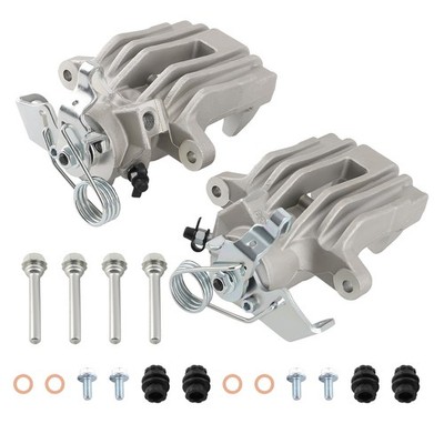 2pcs for AUDI TT Seat Cordoba Posteriore Dx + Sx Pinze Freno + Cursore Pin Kit