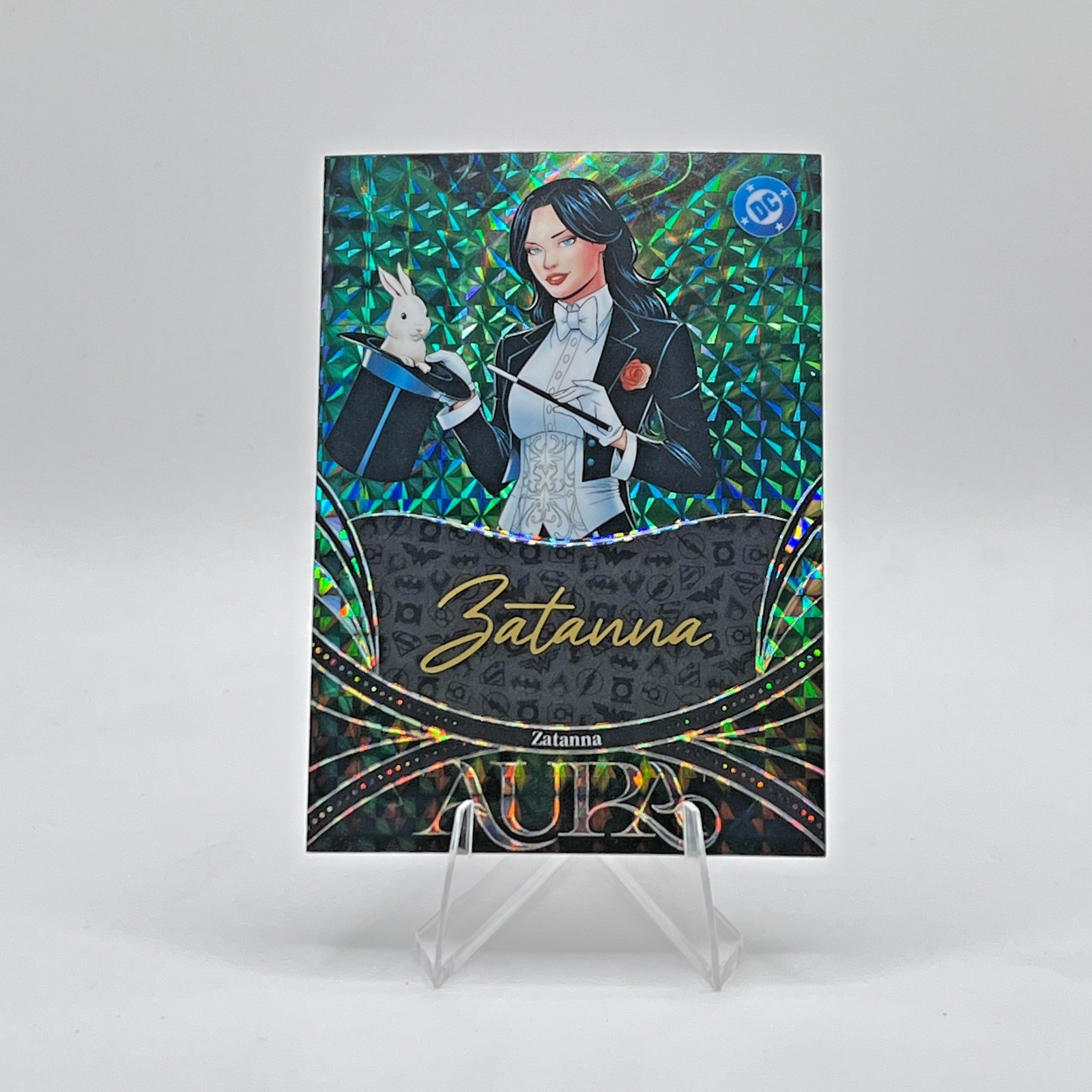 Zatanna Script Art Green 12/25 - 2025 Kakawow Aura DC ADC-SGL-34