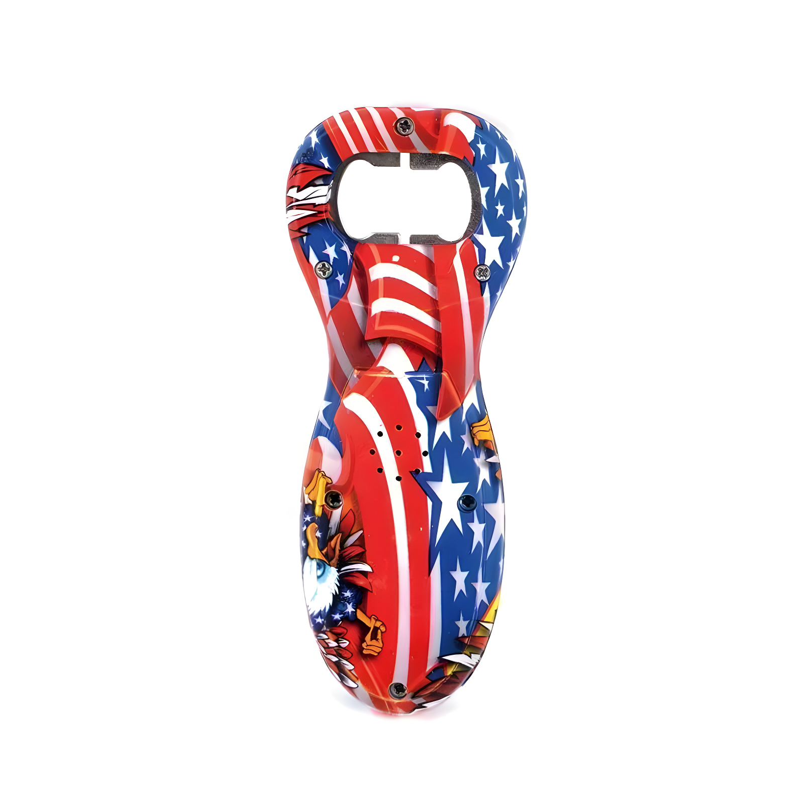 Donald Trump American Flag Beer Bottle Opener / Trump Speaks When Used