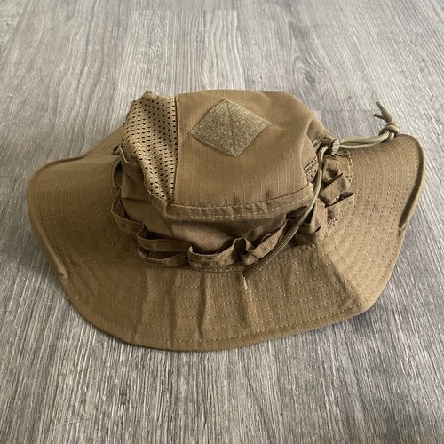 BRIEFING 別注 SHOT BUCKET COYOTE  USA Coyote Brown UX PRO Summer Tactical Vented Boonie Hat NIR