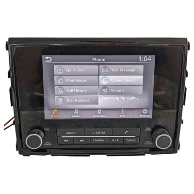 2021 Nissan Titan 8" Audio Display Radio Receiver ID 2591A9FY0A OEM