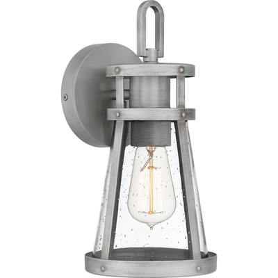 Bellevue QZWS90190 Mic 13'' Tall Wall Sconce - Antique Brushed Aluminum