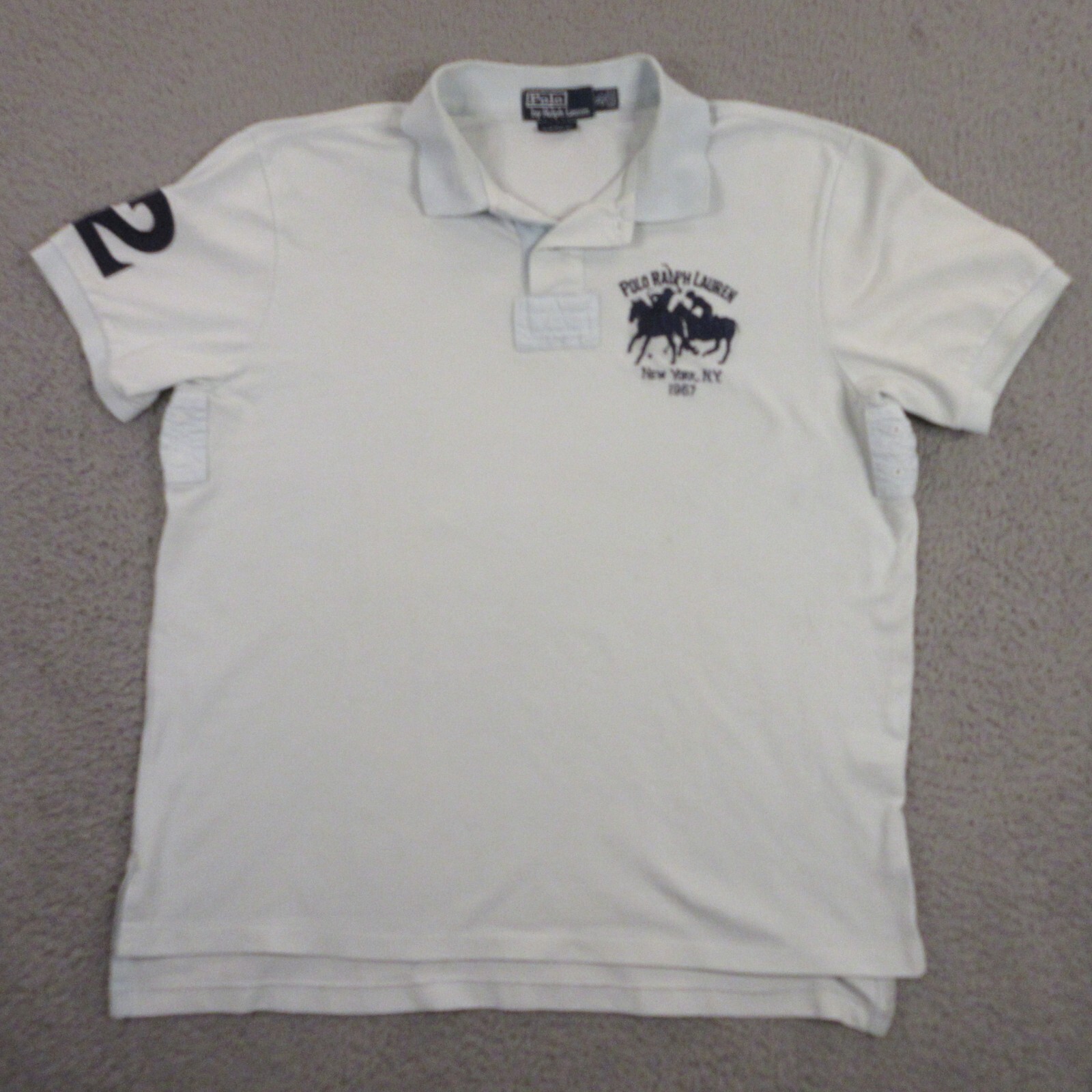 Polo Ralph Lauren New York Polo Shirt Mens XL Big Pony 1967 Polo Ralph Lauren New York Polo Shirt Mens XL Big Pony 1967