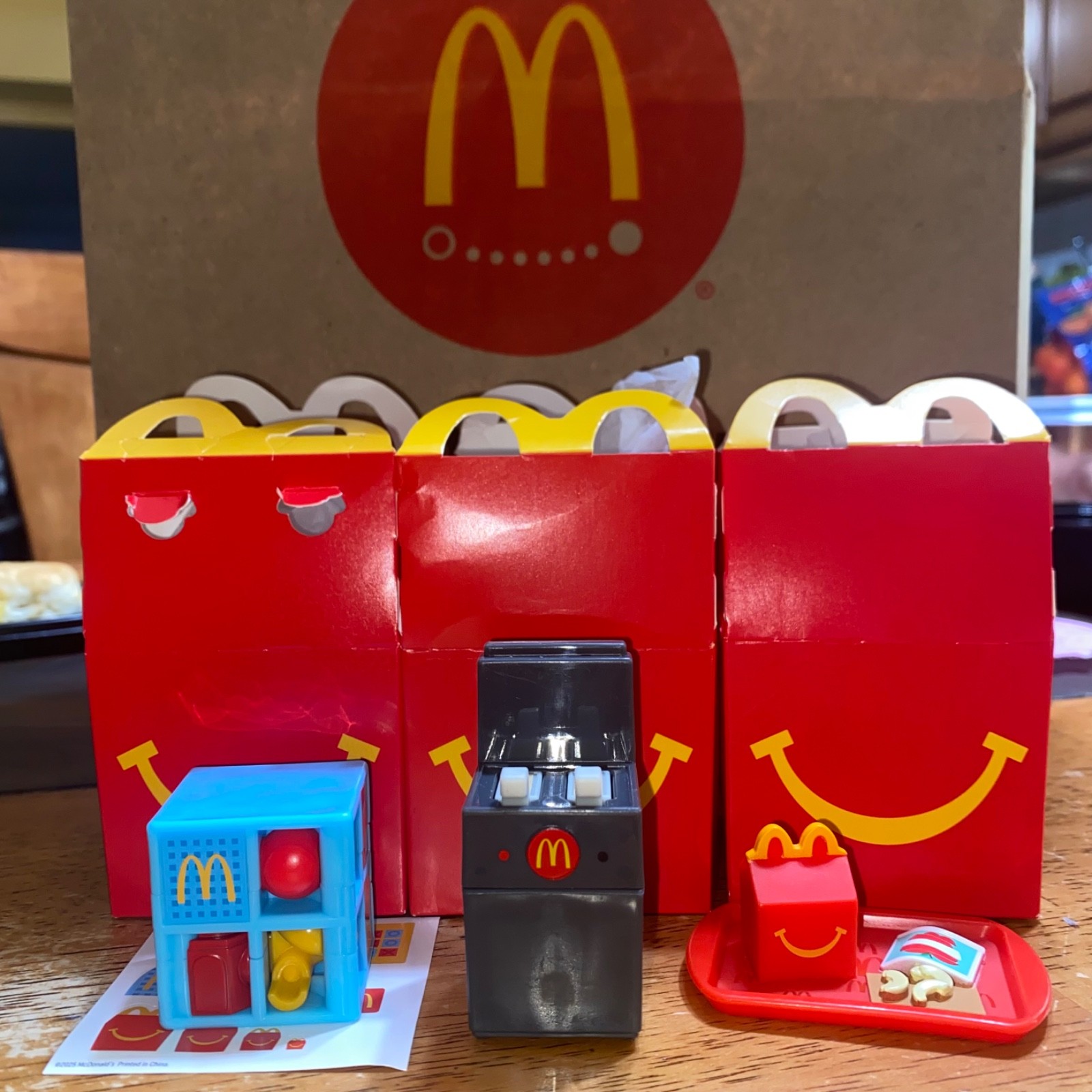 Lil McDonald's Happy Meal Toy #18 #19 #20 Apple Slices