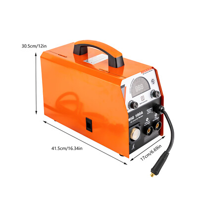 MIG Welder 180A 110V 220V Flux Core Wire 3 in1 ARC LIFT TIG MIG Welding Machine