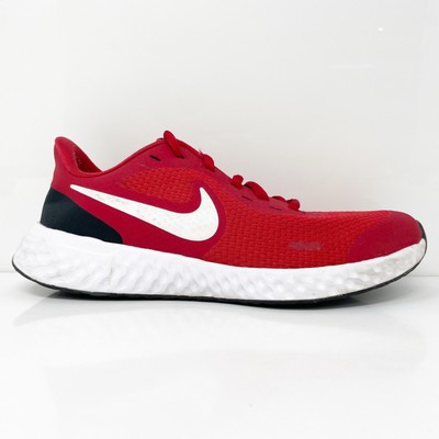 Кроссовки для бега Nike Boys Revolution 5 BQ5671-600 Red, размер 5,5 лет