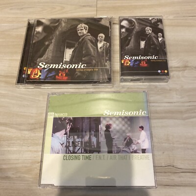 Semisonic - Feeling Strangely Fine 1998  CASSETTE & CD & Closing Time IMPORT LOT