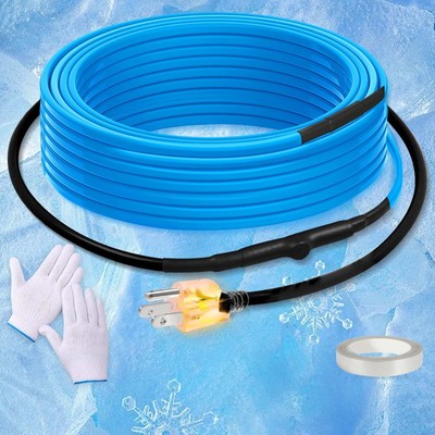 SnulyHeet 6 Ft Self-Regulating Pipe Heat Tape for Water Pipes Freeze Protection