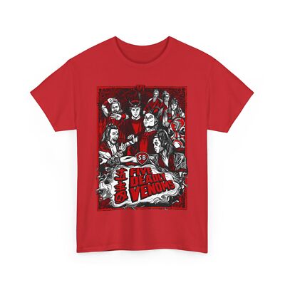 Five Deadly Venoms Shaw Brothers Movie T Shirt Unisex Heavy Cotton Tee
