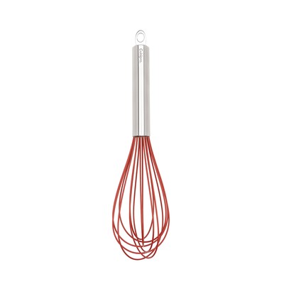 Cuisipro 12 Inch Silicone Balloon Whisk, Red