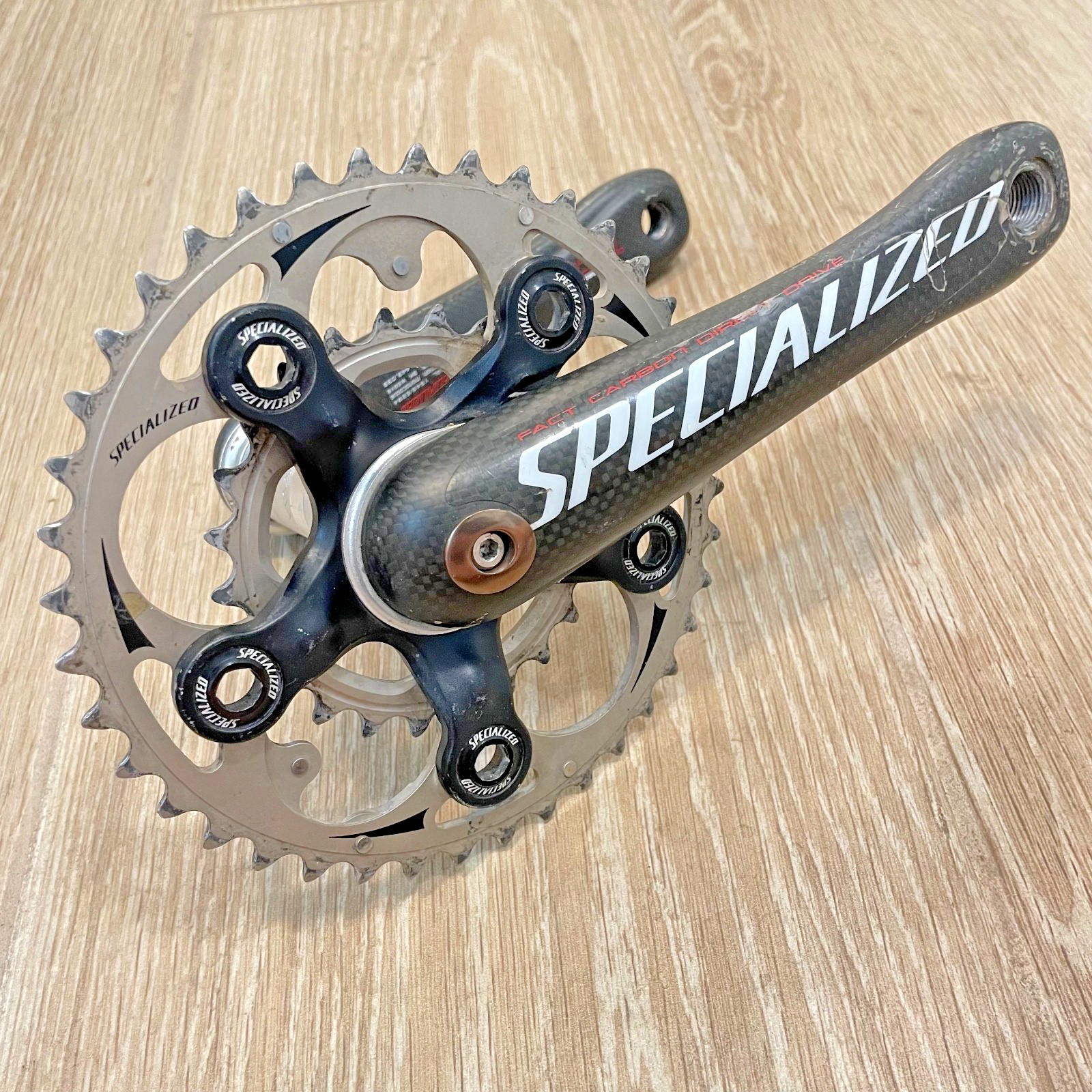専用Specialized S-Works クランクセット 170 52/36T SPECIALIZED「スペシャライズド」 S-WORKS 52-36T 170mm