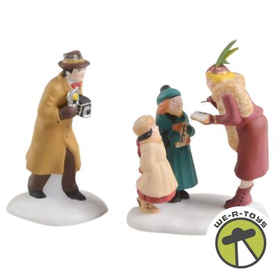 Department 56 Heritage Village Collection Big Smile for The Camera Set of 2