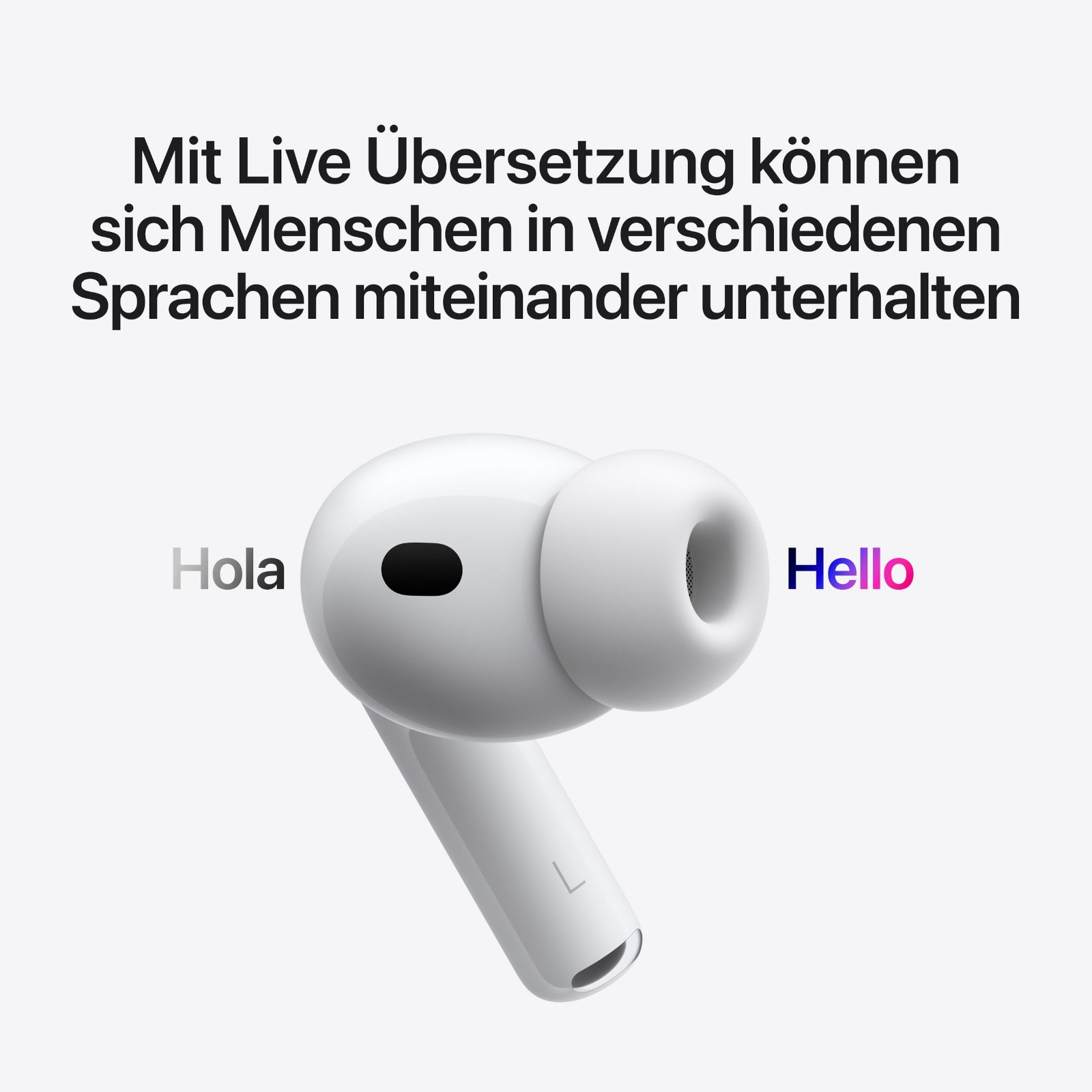 APPLE AirPods Pro 3 wireless In-Ear-Kopfhörer Headphones ANC TWS B-Ware - Bild 5 von 5