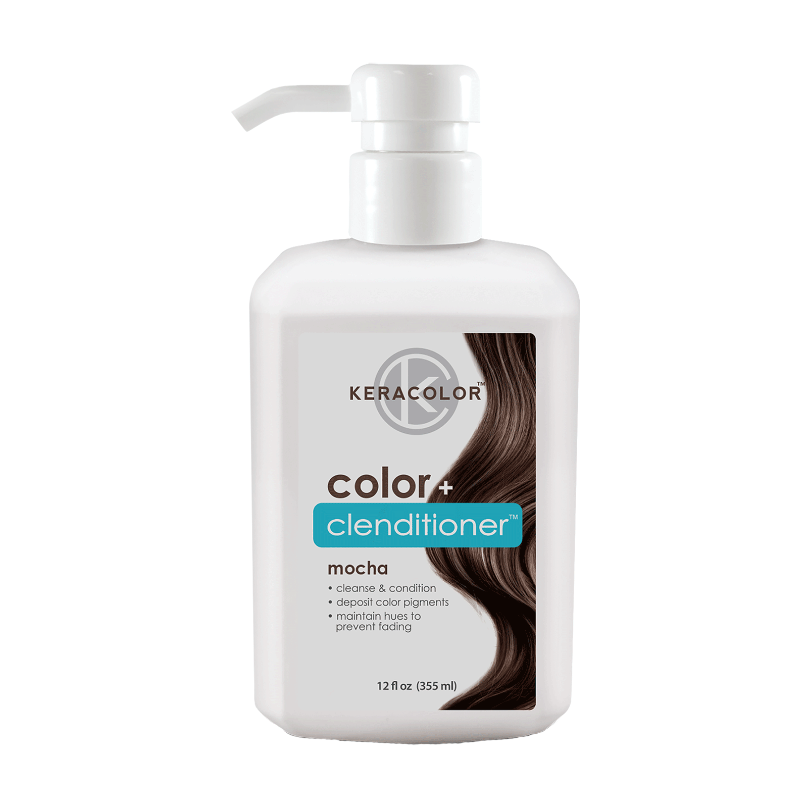 Keracolor Color + Clenditioner Conditioning Cleanser, 12 oz (Choose Your Color)