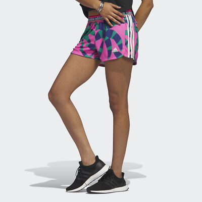

Женские трикотажные шорты с 3 полосками adidas Originals x FARM Rio Pacer