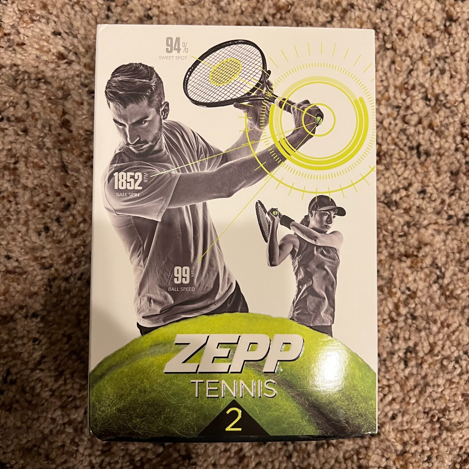 【美品】ZEPP TENNIS 2／ゼップテニス 2 Amazon | Zepp Tennis 2 Swing & Match Analyzer | Zepp | 硬式