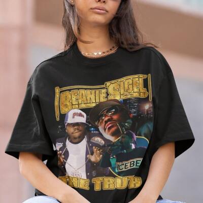 Beanie Sigel Hiphop TShirt  Beanie Sigel Sweatshirt Vintage  Beanie Sigel RnB Ra