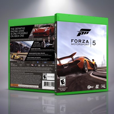 Forza Motorsport 5 - Replacement Xbox One XB1 Cover and Case. NO GAME!!
