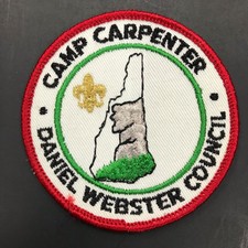 Camp Carpenter Daniel Webster Council NH Boy Scout Patch F-24 | eBay