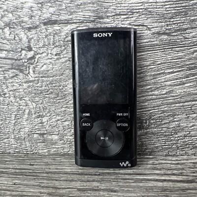 Sony NW-E394 8GB Series E Walkman Digital Music Player Black No Power PARTS ONLY
