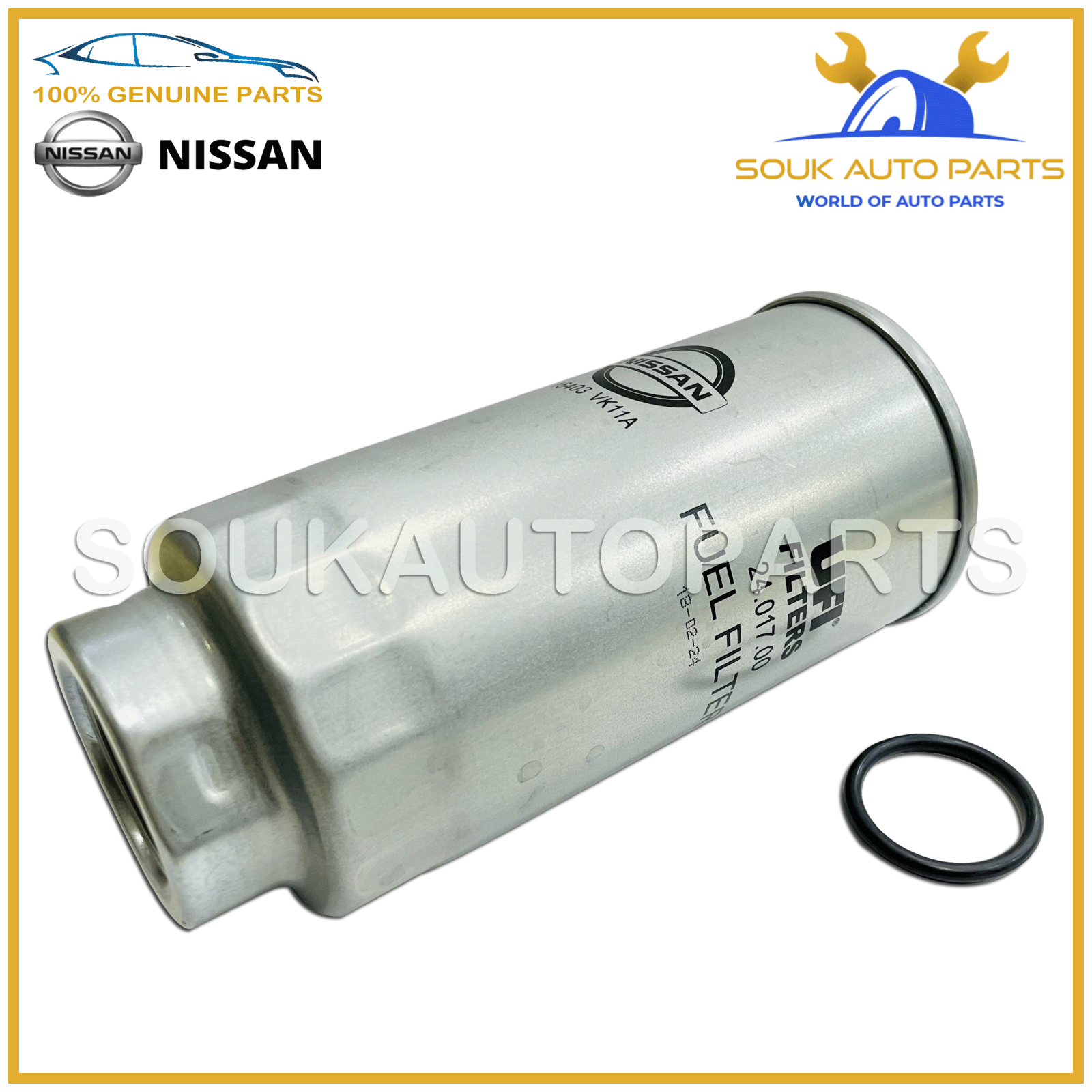 16403-VK11A GENUINE Nissan CARTRIDGE ASSY, FUEL FILTER 16403VK11A