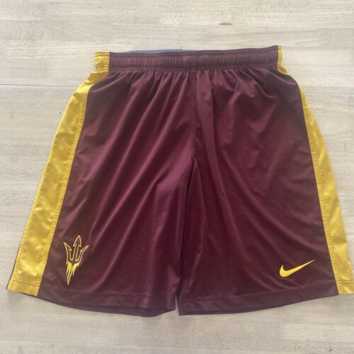 Nike Team Issue Arizona State Sun Devils Shorts Mens L Nike Team Issue Arizona State Sun Devils Shorts Mens L