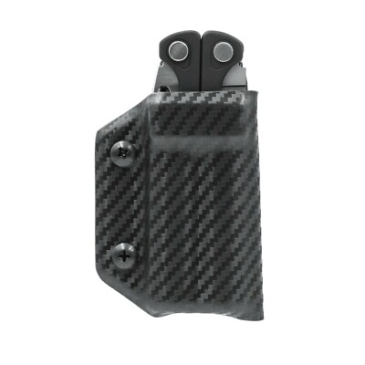Clip & Carry Kydex Multitool Sheath fits Leatherman CHARGE + PLUS TTi - USA Made